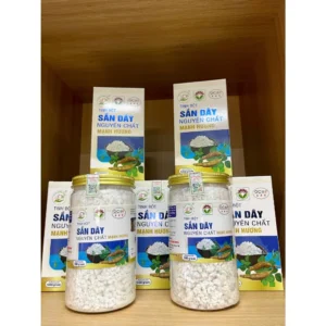 Tinh Bột Sắn Dây HTX Mạnh Hương Hộp 500gr